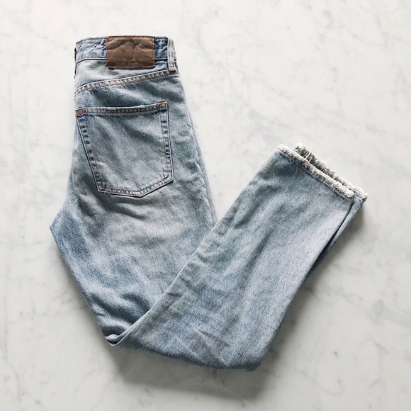 H&M Denim - &Denim Vintage Fit Cropped High Waist Jeans 27